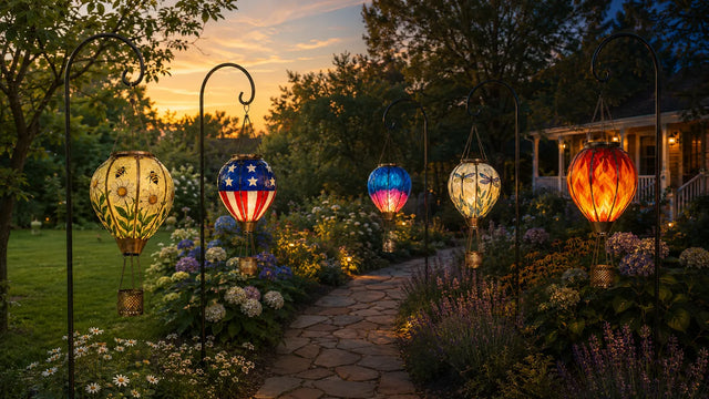 The Balloontern Story: Garden Art by Day, a Warm Glow by Night