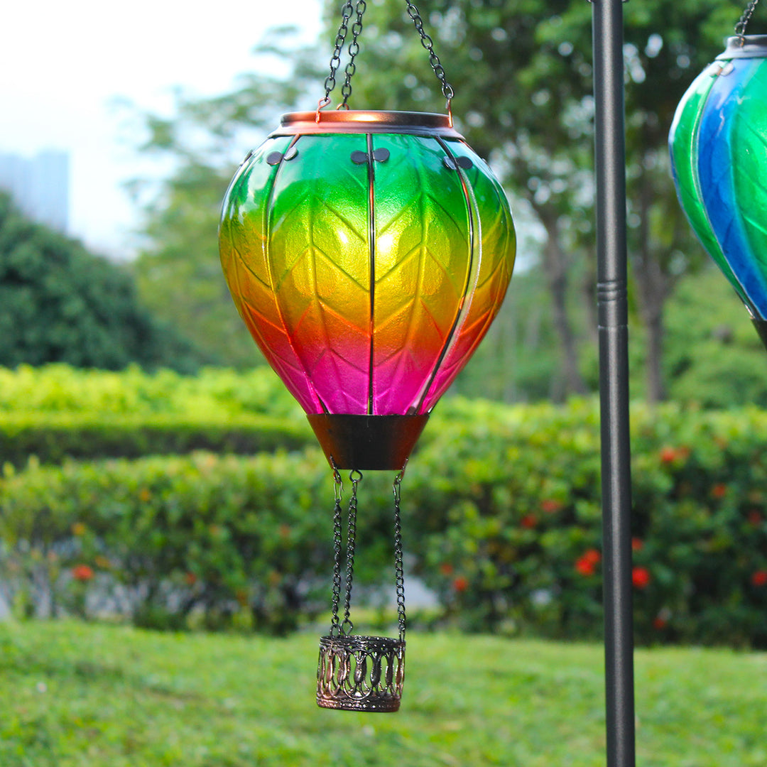 large hot air balloon Solar decor for garden
