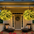 Lighted Artificial Boston Fern