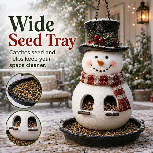 Christmas Hanging Bird Feeders