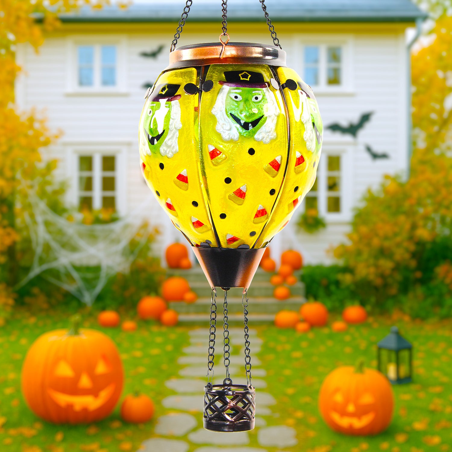 Witch BL0001 | Hot Air Balloon solar Lantern