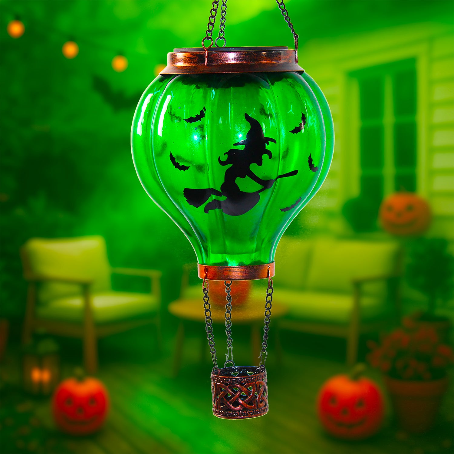 Witch BL0002 | Hot Air Balloon solar Lantern