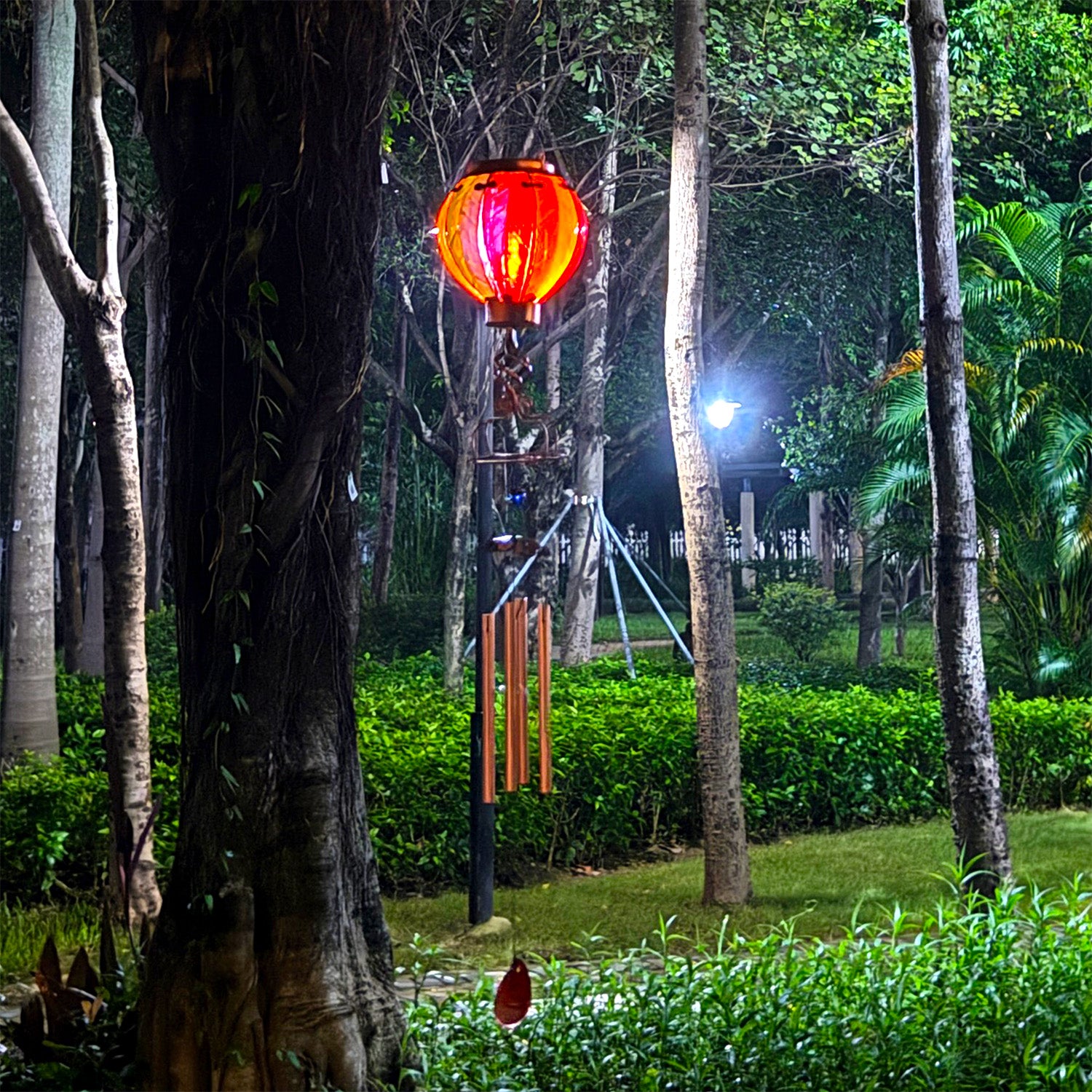 Rainbow BLW001 | Hot Air Balloon Solar Wind Chime