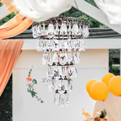 🔥Solar Hanging Crystal Chandelier