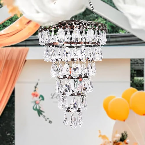 🔥Solar Hanging Crystal Chandelier