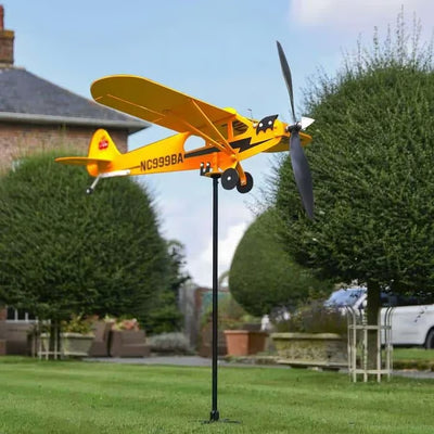 🔥50%OFF-Piper J3 Cub Airplane Weathervane🎁New Year's gift for flight lovers