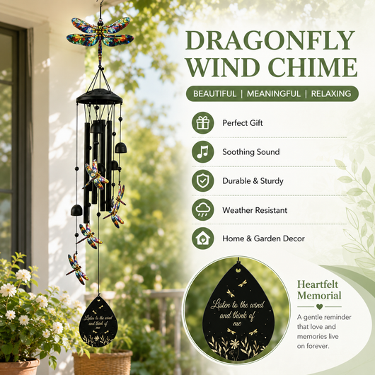 Dragonfly Whisper Wind Chime