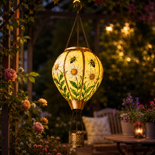 Bee BL0001 | Hot Air Balloon solar Lantern