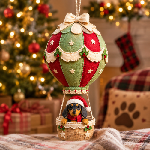 Christmas Hot Air Balloon Hanging DIY Kit