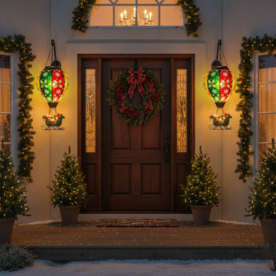 Christmas Special Sale — 35% Off Christmas Hot Air Balloon Solar Lantern
