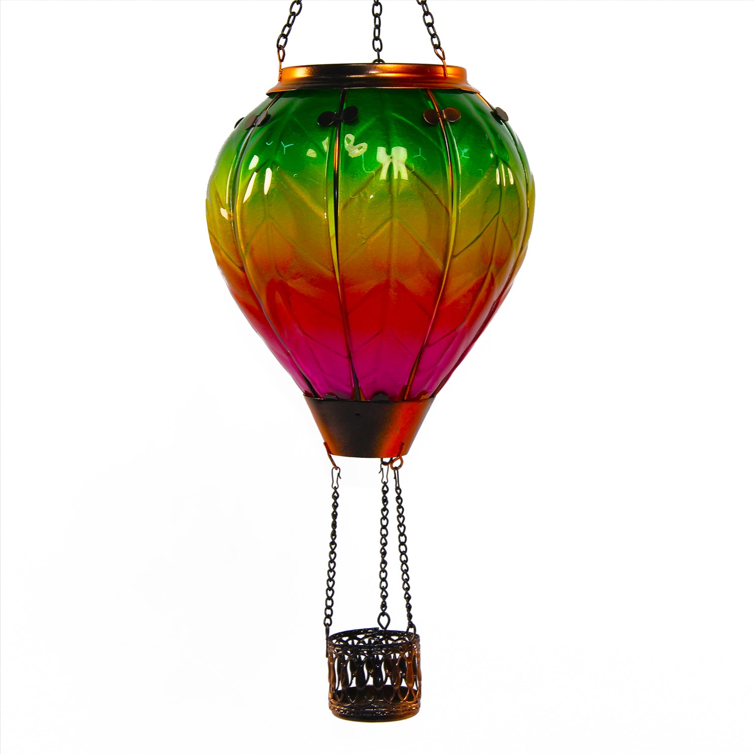 large hot air balloon Solar light decor for backyard
