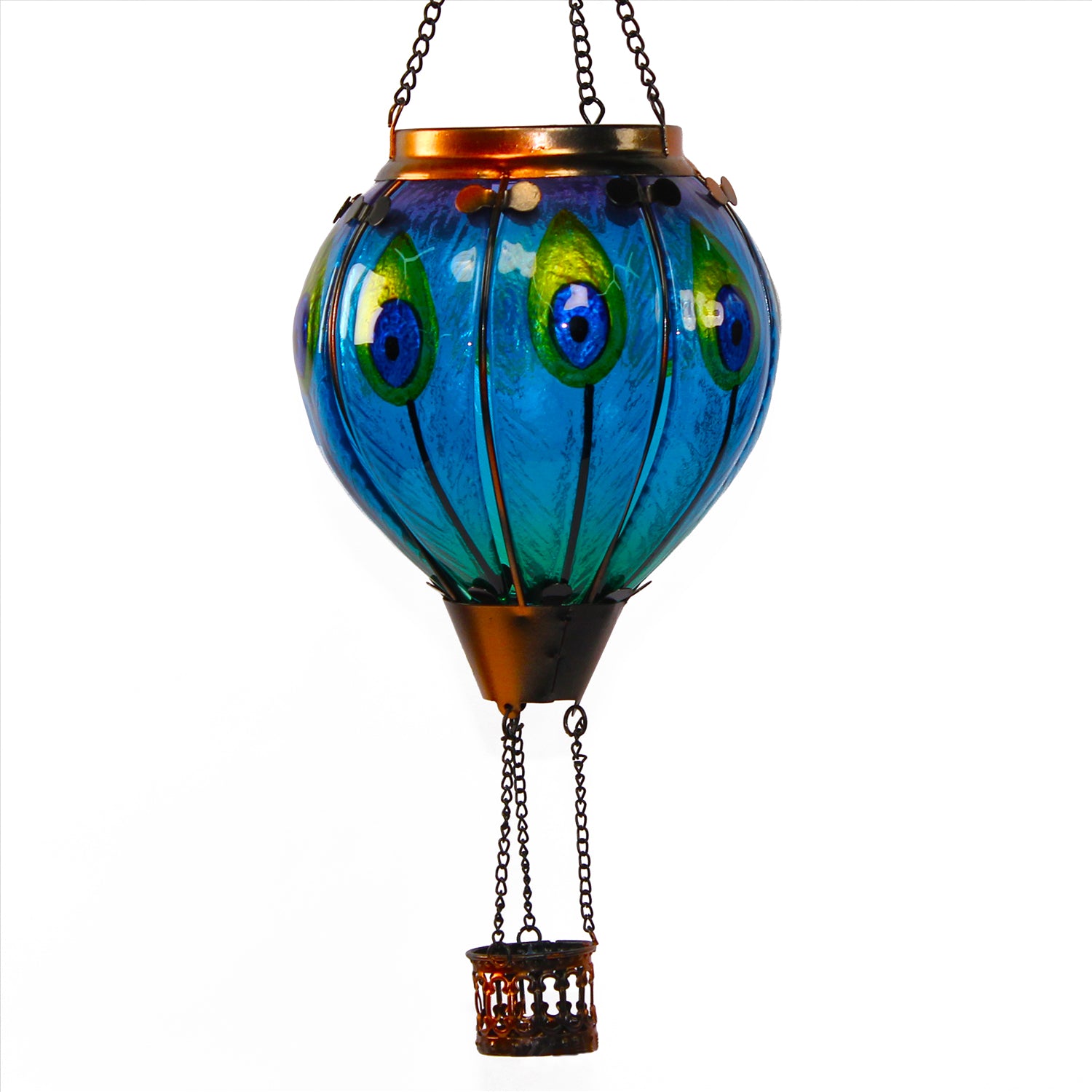 solar power garden decor balloon lantern