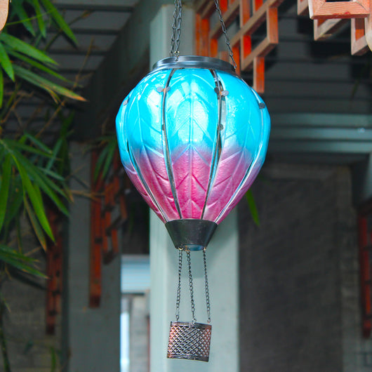 solar Hot air balloon lights