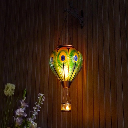 Peacock BL0002 | Hot Air Balloon solar Lantern