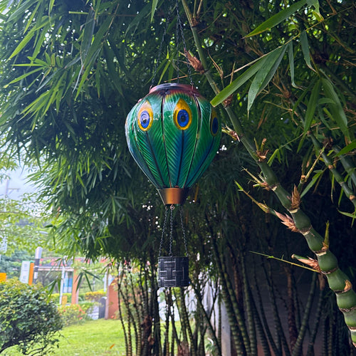 Peacock BL0002 | Hot Air Balloon solar Lantern