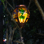 Solar hot air balloon garden lights