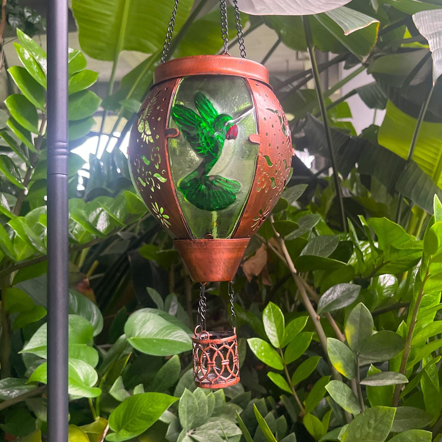 Solar Hot Air Balloon Lantern garden solar lights