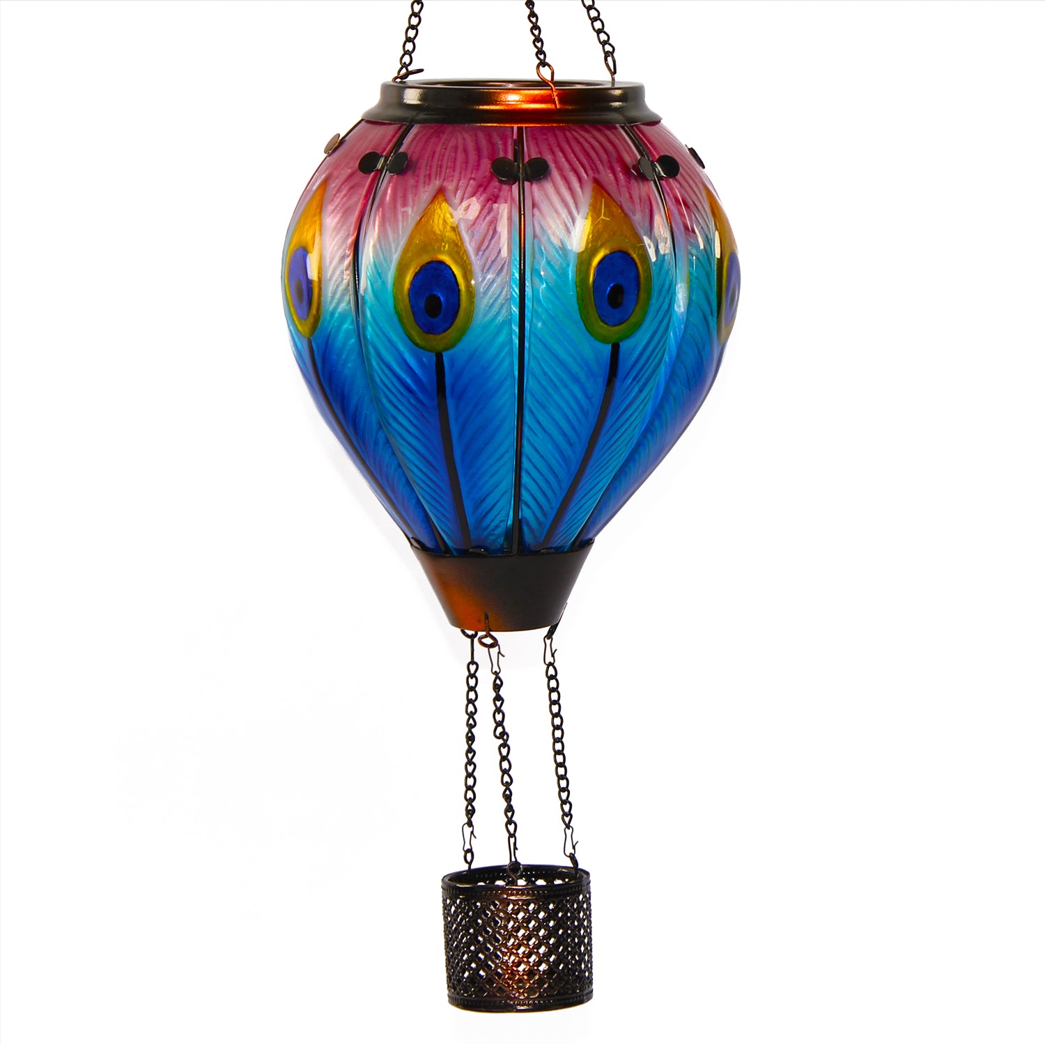Hot Air Balloon solar garden lights outdoor