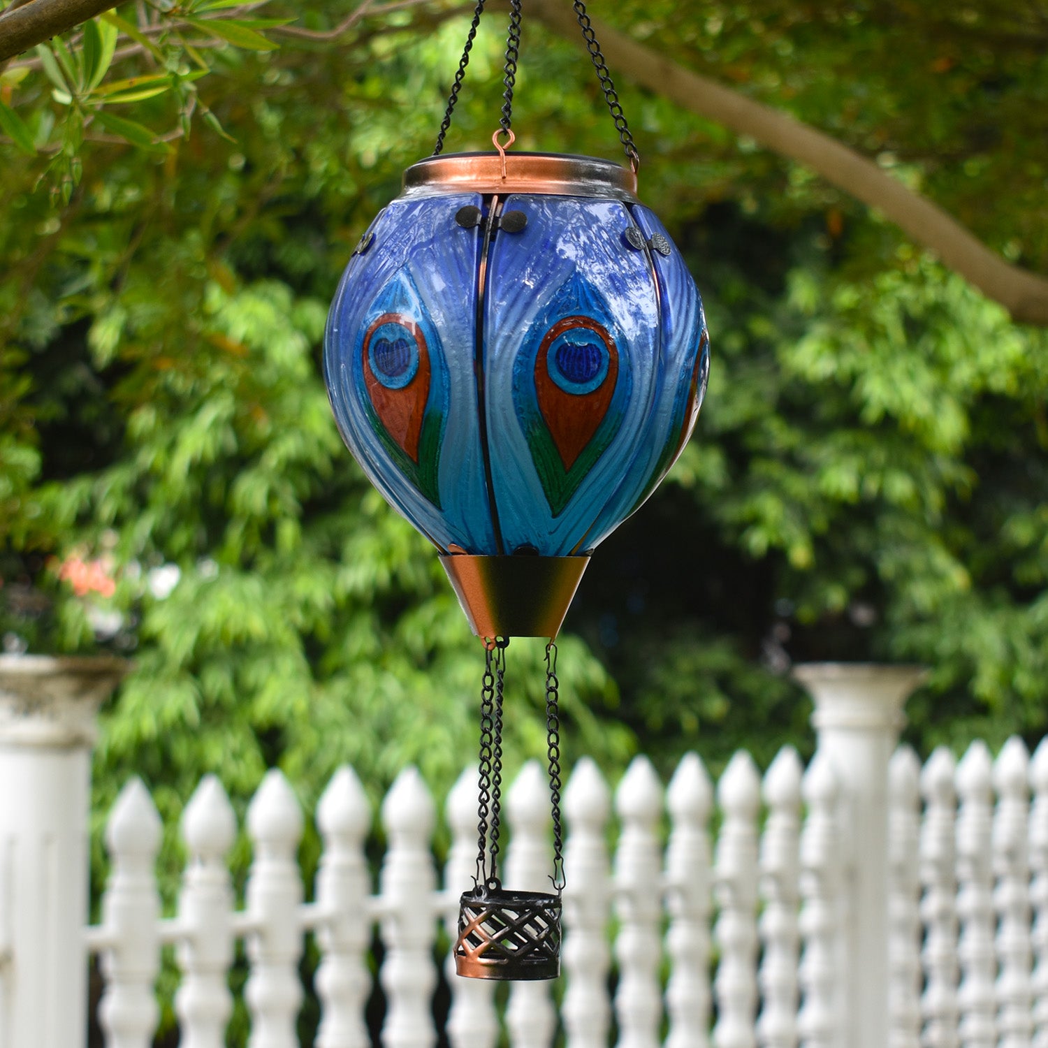 Solar Hot_Air_Balloon solar garden lights outdoor