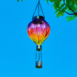 Close-up details of the Chroma hot air balloon solar lantern