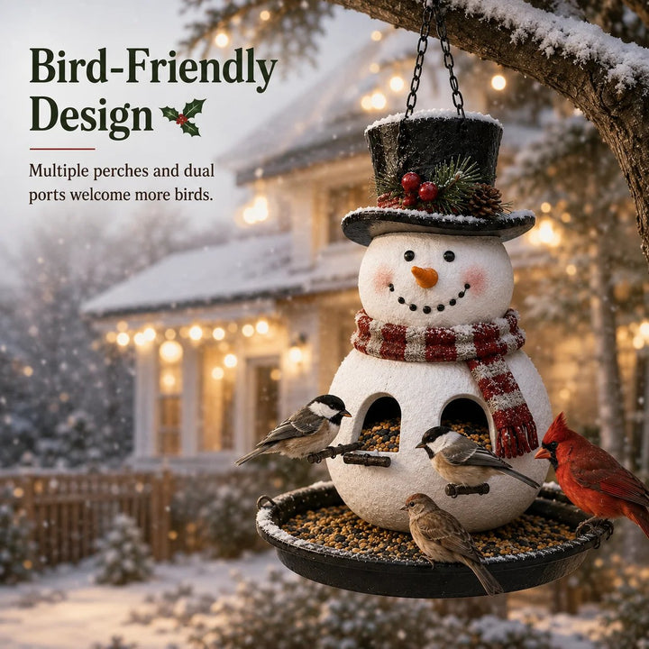 Christmas Hanging Bird Feeders