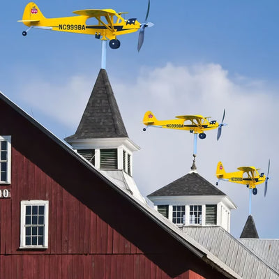 🔥50%OFF-Piper J3 Cub Airplane Weathervane🎁New Year's gift for flight lovers