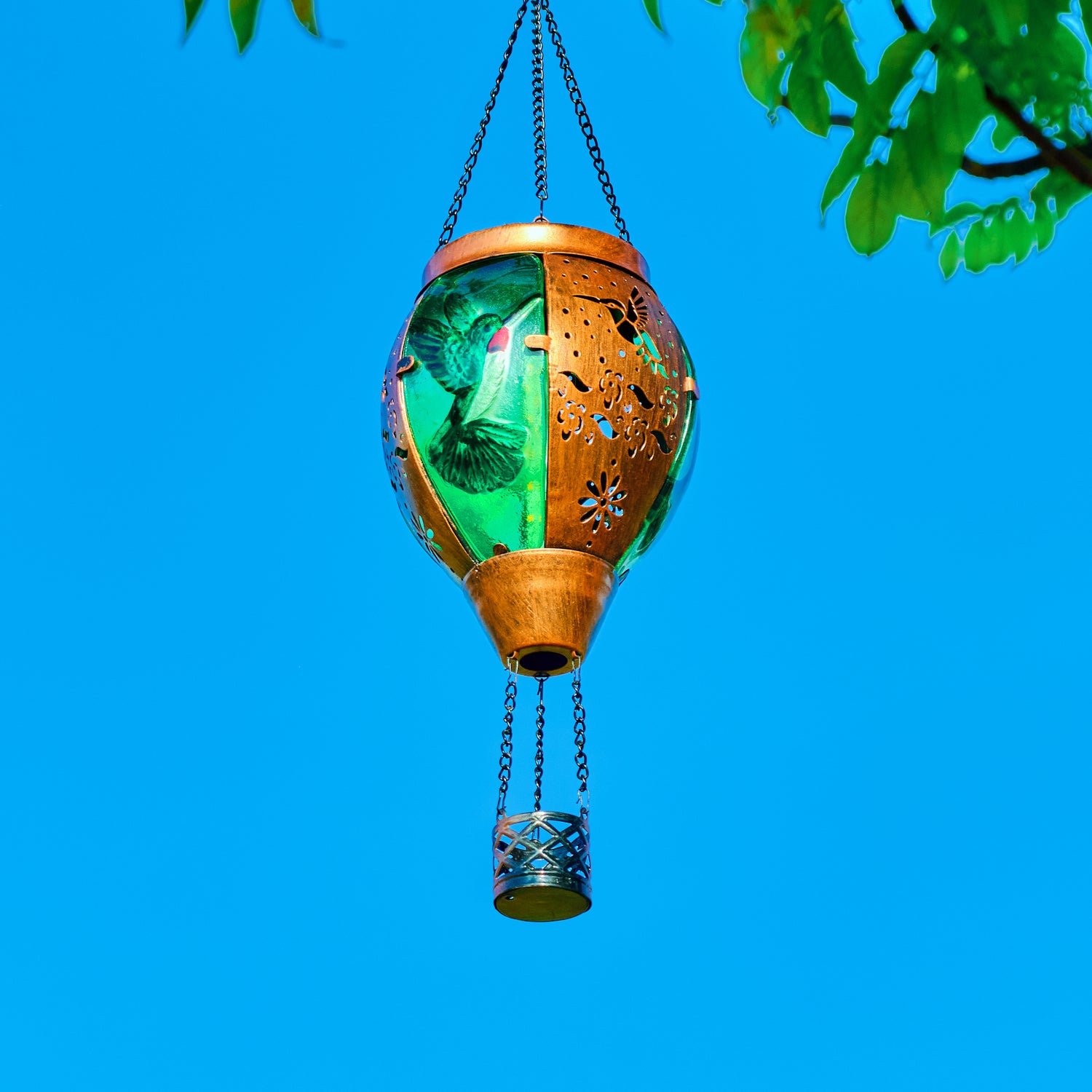 Solar Hot Air Balloon Lantern garden solar lights