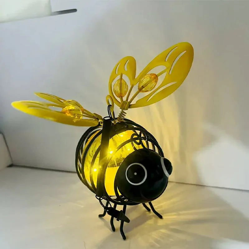 Solar Hanging Bee Garden Lights