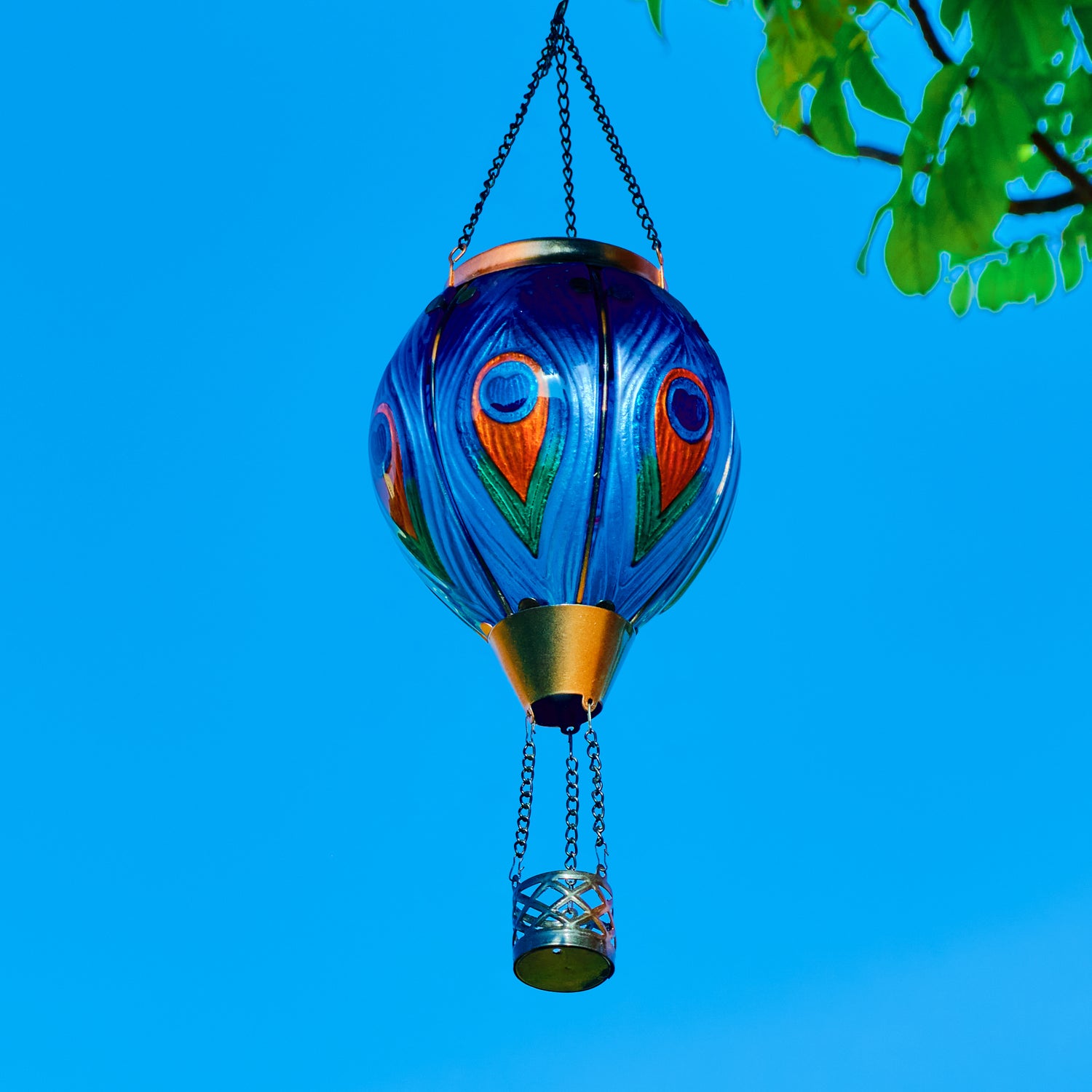 Solar Hot_Air_Balloon solar garden lights outdoor
