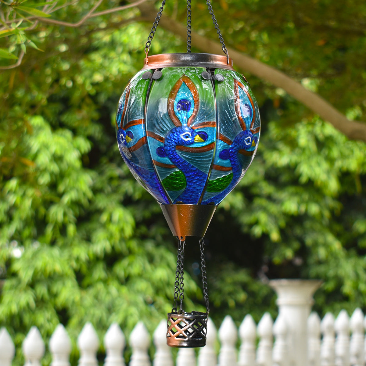 solar Hot Air Balloon Lantern best garden solar decor