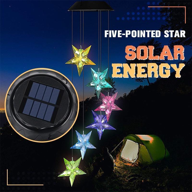 🦋 LIMITED‑TIME 50% OFF! 💣 Solar Butterfly Wind Chime Light – Colour‑Shift LED, Outdoor Hanging Decor ✨